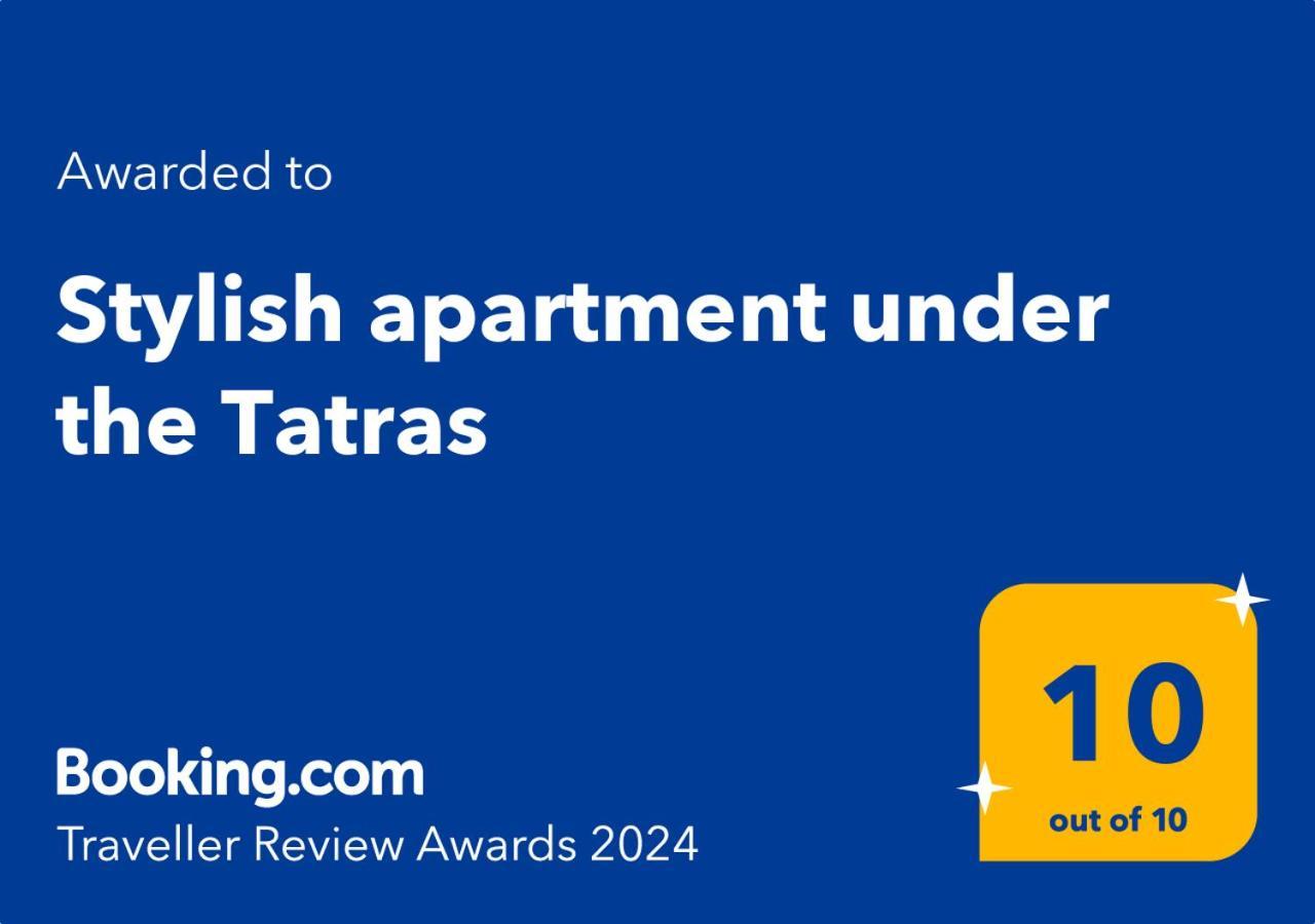 Stylish Apartment Under The Tatras Štrba 외부 사진