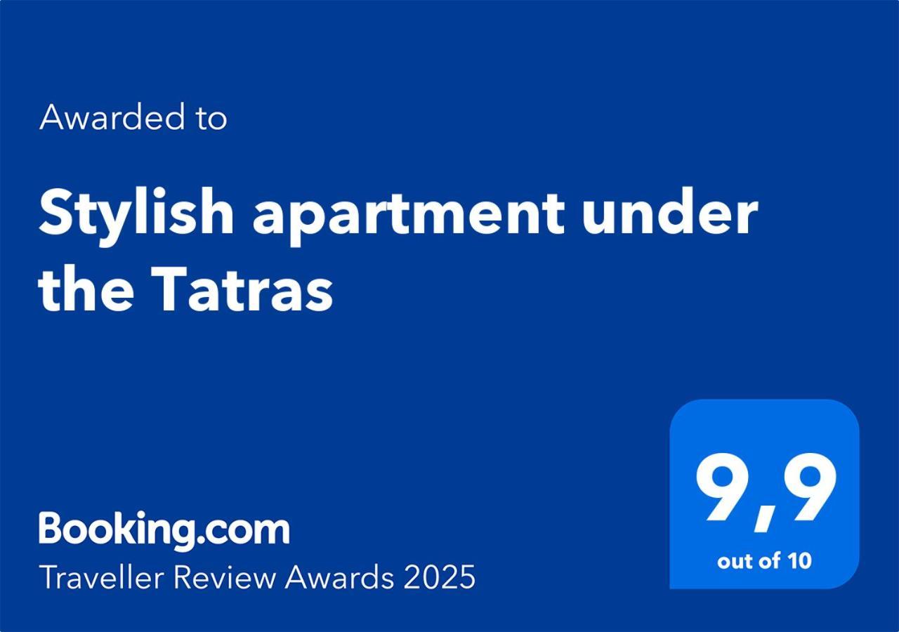 Stylish Apartment Under The Tatras Štrba 외부 사진